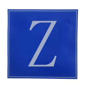 中电鼎润 Blue250 250mm*250mm 标签标牌 标贴 (计价单位:张) 蓝色