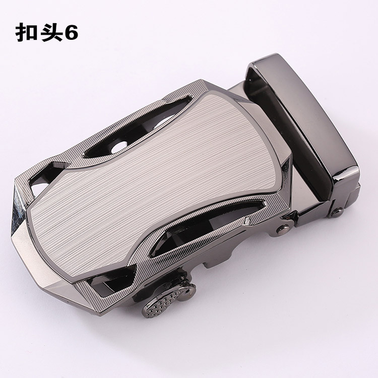 盛世尼曼皮带头男士扣腰带扣头配件卡扣合金卡子3.5cm裤带单头子中年