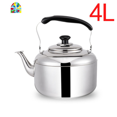 封后不锈钢304烧水壶煤气家用鸣音响水壶大容量加厚平底电磁炉电水 6升304(煤气,电磁炉专用) 4L(含)-9.8L(