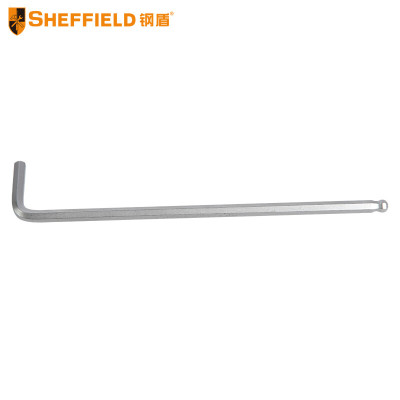 钢盾(SHEFFIELD) S050110 公制特长球头内六角扳手10mm[家用]