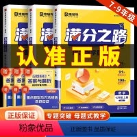 九年级全一册数学 人教版 初中通用 [正版]初中数学母题一本通满分之路初中数学核心母题清单七八九年级上册人教版初中数学题