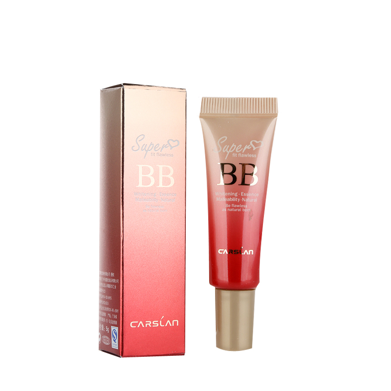 卡姿兰(carslan)丝滑无瑕bb霜 瓷白色5g(中样装2只)