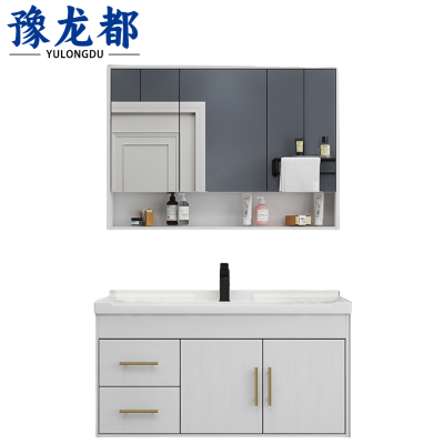 豫龙都洗脸盆柜92cm台