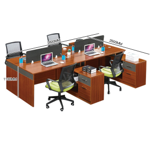 榭邦0226-0426班台班台职员台办公家具办公桌现代中式电脑桌班台电脑桌员工办公台工作台员工桌职员办公桌班台办公桌