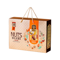 臻味-1850g臻礼欢享坚果礼盒圆润饱满松脆香酥青轻烘慢焙细节精致