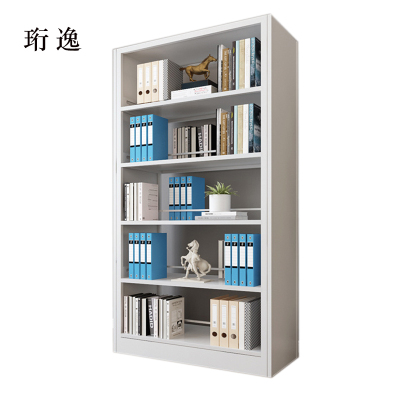 珩逸钢制置物架图书馆单双面书店阅览室货架档案架资料架双面一列一