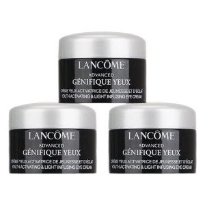 兰蔻(LANCOME)发光眼霜小样5ml*3瓶小黑瓶焕亮眼霜 改善黑眼圈紧致淡纹保湿