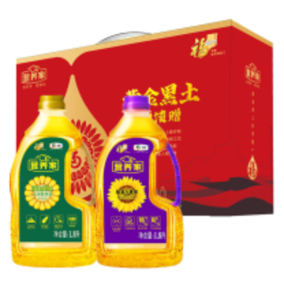 中粮福临门 营养家葵玉油礼盒1.8L 1个