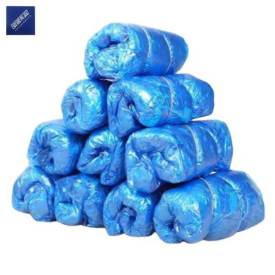 安居先森加厚耐磨一次性PE塑料鞋套 2.0g 100只/包