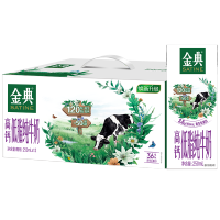 伊利金典高钙低脂纯牛奶250ml*12盒