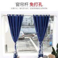 家柏饰(CORATED)阳台晾衣杆不锈钢伸缩杆免打孔窗帘杆衣柜撑杆直杆型卫生间浴帘杆