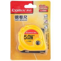 齐心 L1500 钢卷尺 5m 黄