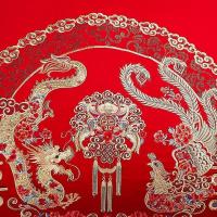 美帮汇婚庆四件套全棉刺绣大结婚六八件套全棉床单被套床上用品