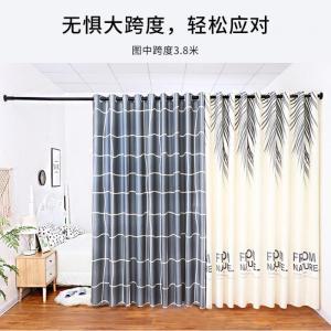 家柏饰(CORATED)免打孔安装伸缩杆卧室阳台挂衣晾衣杆窗帘杆衣柜撑杆卫生间浴帘杆