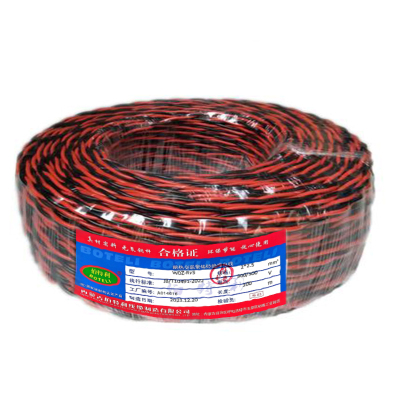 伯特利电线无卤低烟阻燃 WDZ-RVS 2*2.5平方双绞线100米/盘