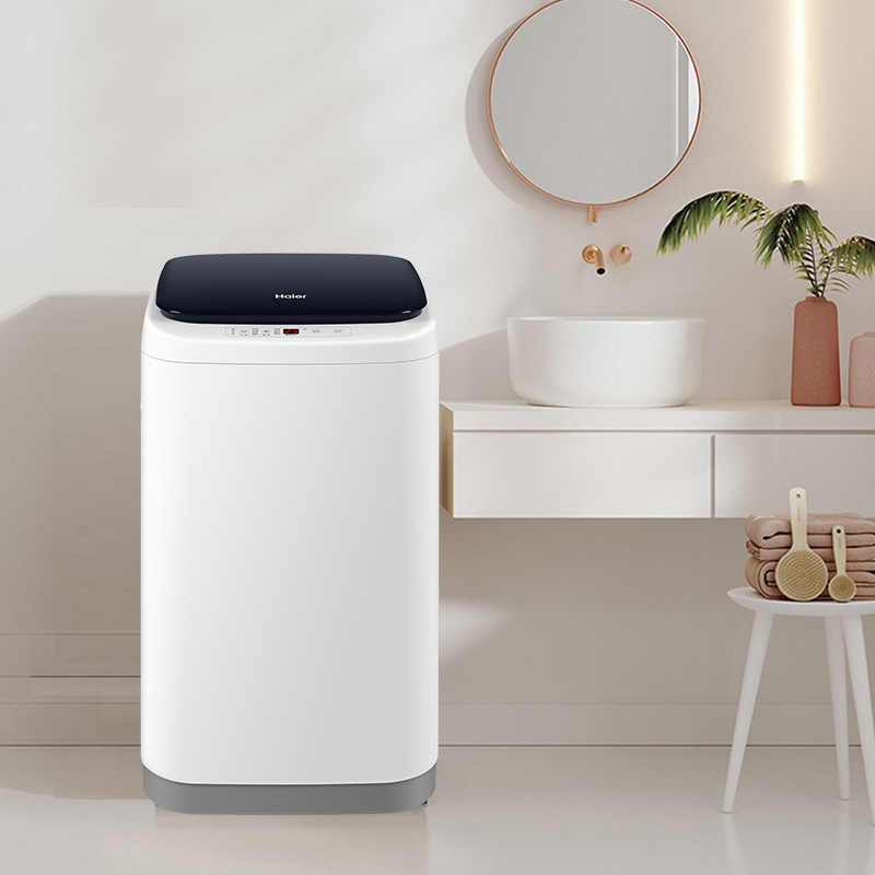 海尔(Haier)家用迷你洗衣机 全自动波轮3KG公斤 母婴儿童内衣裤婴儿宝宝洗 健康除菌XQBM30-218