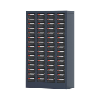 臻远 ZYLJG-W47 零件柜 60抽透明无门小号 526*220*885