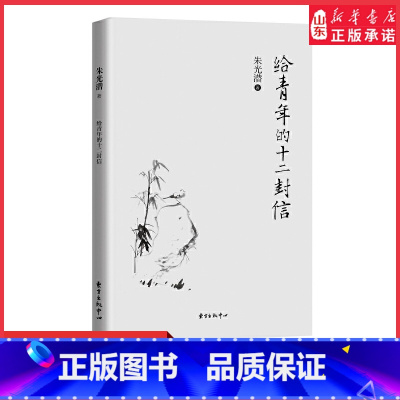 给青年的十二封信 [正版]给青年的十二封信 美学大家朱光潜送给青少年的人生智慧书 青少年成长之路经典9787547309