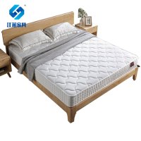 江莱 弹簧床垫软硬适中双人加厚床垫白色锦织提花 床垫 2000*1500*200mm