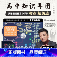 大理科6科合集[语数英物化生]知识导图 高中通用 [正版]张雪峰高中知识导图挂图海报高中语文数学英语历史物理化学生物政治