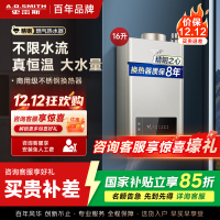 史密斯 16升燃气热水器 不锈钢换热器8年包换 负压燃烧更安全 恒温大水量 家用5系列