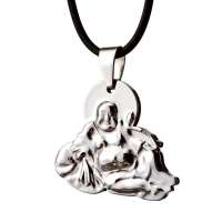 梦克拉 Mkela 钨金吊坠 慈悲大弥勒 经典复古 佛