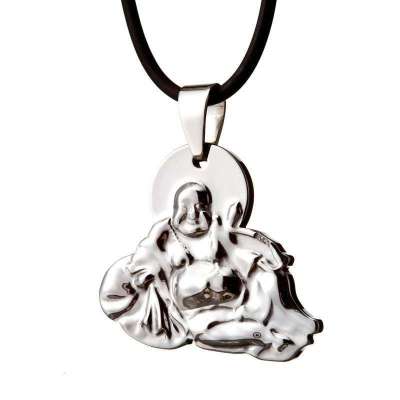 梦克拉 Mkela 钨金吊坠 慈悲大弥勒 经典复古 佛