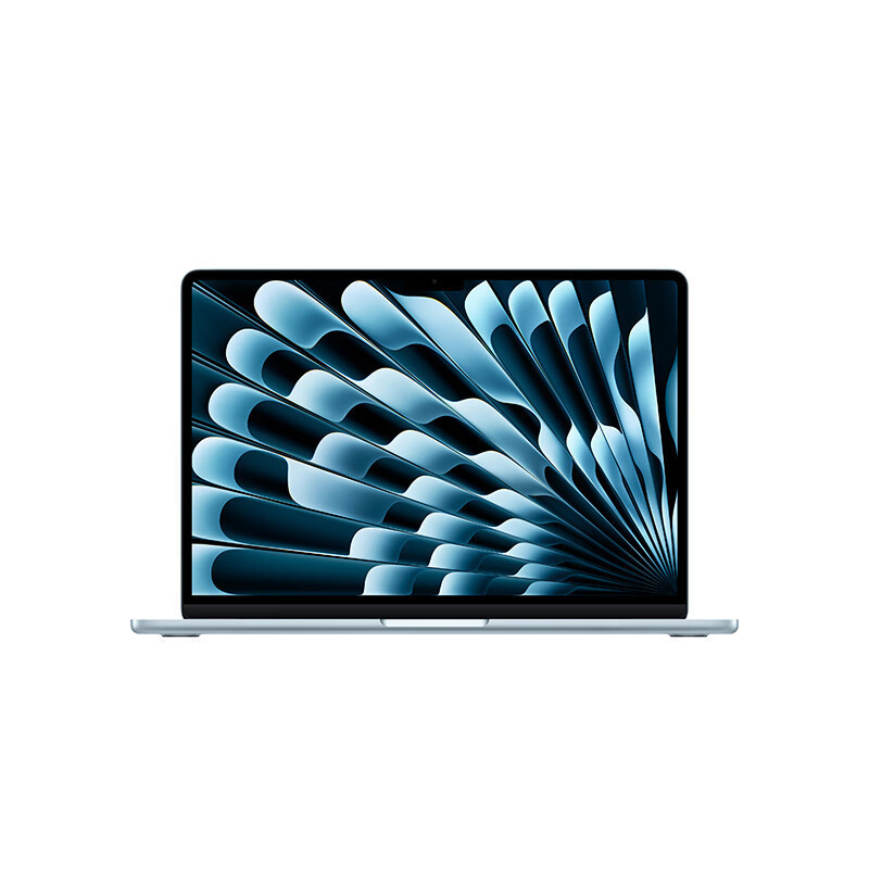 Apple/苹果[国家补贴]AI笔记本/2025款MacBookAir15英寸M4(10+10核)16G1T天蓝色电脑Z1HE000A3