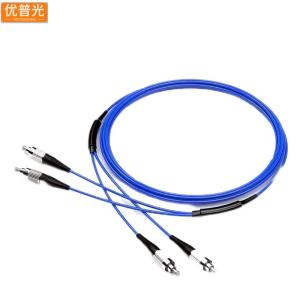 优普光铠装单模双芯光纤跳线FC-FC 5米/根