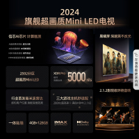海信电视100E8N Pro 100英寸Mini LEDDeepSeek电视机以旧换新补贴