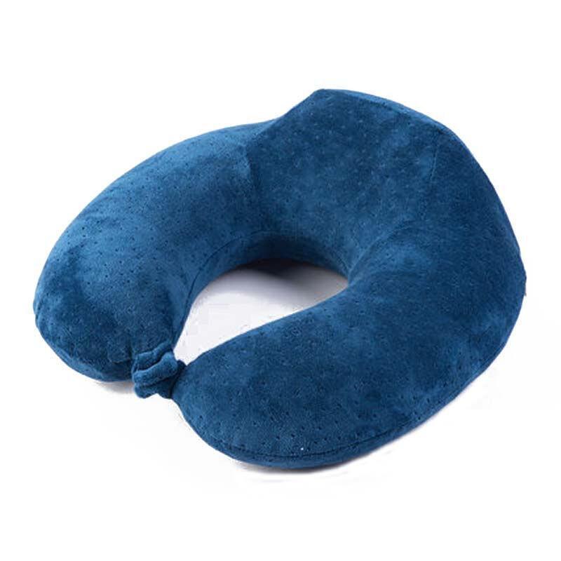 户外护颈枕旅行三宝午休靠枕办公室腰枕竹炭记忆棉U型脖枕头