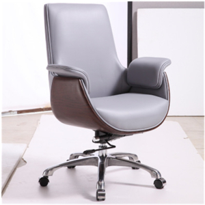 鑫环境 时尚办公椅会议椅皮质椅接待椅会客椅培训椅电脑椅家用学生书桌椅可旋转座椅