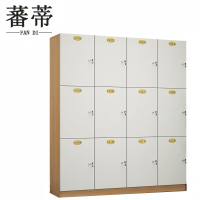 蕃蒂储物柜12门台