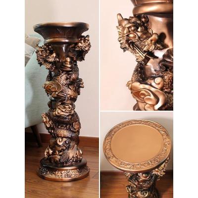 美帮汇欧式大型落地摆件罗马柱客厅电视柜玄关创意摆设复古工艺品装饰品