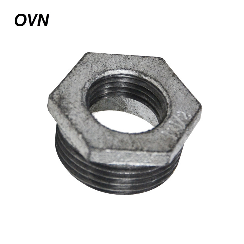 OVN 镀锌补芯 内外丝变径接头 DN40*15(1.5寸变4分) 个