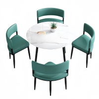 悦兴诚现代桌椅 一桌4椅80*75cm 套
