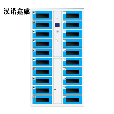 汉诺鑫威平板电脑存放柜手机电脑寄存电子存包柜智能刷卡多门柜20门电脑存放柜(刷卡型)