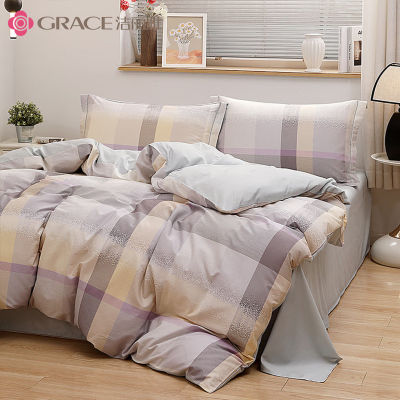 洁丽雅(Grace)亲肤四件套1.5/1.8米200*230cm 精梳棉套件-魅影JLY-YHK301(单位:套)