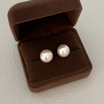 「经典」博主fever同款港风复古高级感耳饰施家气质强光珍珠耳钉送女朋友老婆情人节七夕生日礼物