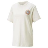 彪马(Puma)女运动T恤宽松圆领短袖潮牌街头风格环保再生棉休闲PUM