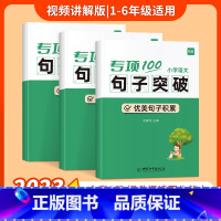 [句子套装]优美句子+句式训练+句子衔接 小学通用 [正版]易蓓小学生语文病句专项训练三四五六年级人教版病句修改大全讲解