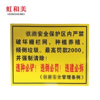 安全警示标识牌