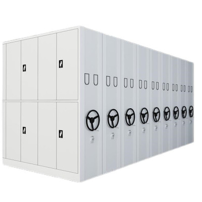 阜样 商业家具 手动密集书架 2300*500*900mm