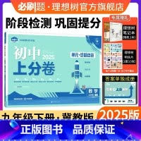 数学 冀教版 九年级下 [正版]理想树2025版初中上分卷必刷题九年级下册数学冀教版初中同步试卷期中期末检测单元检测同步