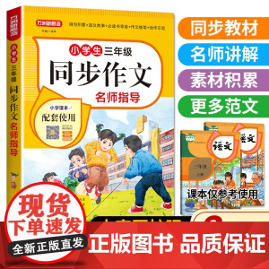 小学生三年级同步作文名师指导