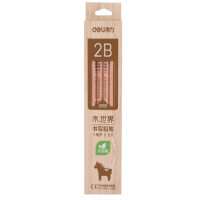 得力 木制铅笔12只/盒