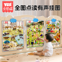 婴儿消耗体力玩具6个月以上宝宝早教有声挂图磨耳朵女孩8益智礼物