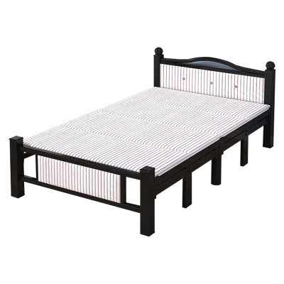 臻远 ZY-ZDC-10 简易行军床折叠床午休行军床黑色办公午休床 黑色 1米宽