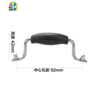 双孔锅盖把手 鼎盖提手盖帽盖提 通用锅盖头顶帽玻璃盖组合盖配件 FENGHOU B(两孔中心距离95mm)