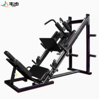 韦步WB-LS1001斜蹲机45度倒蹬机腿部背部训练器力量蹬腿健身器材